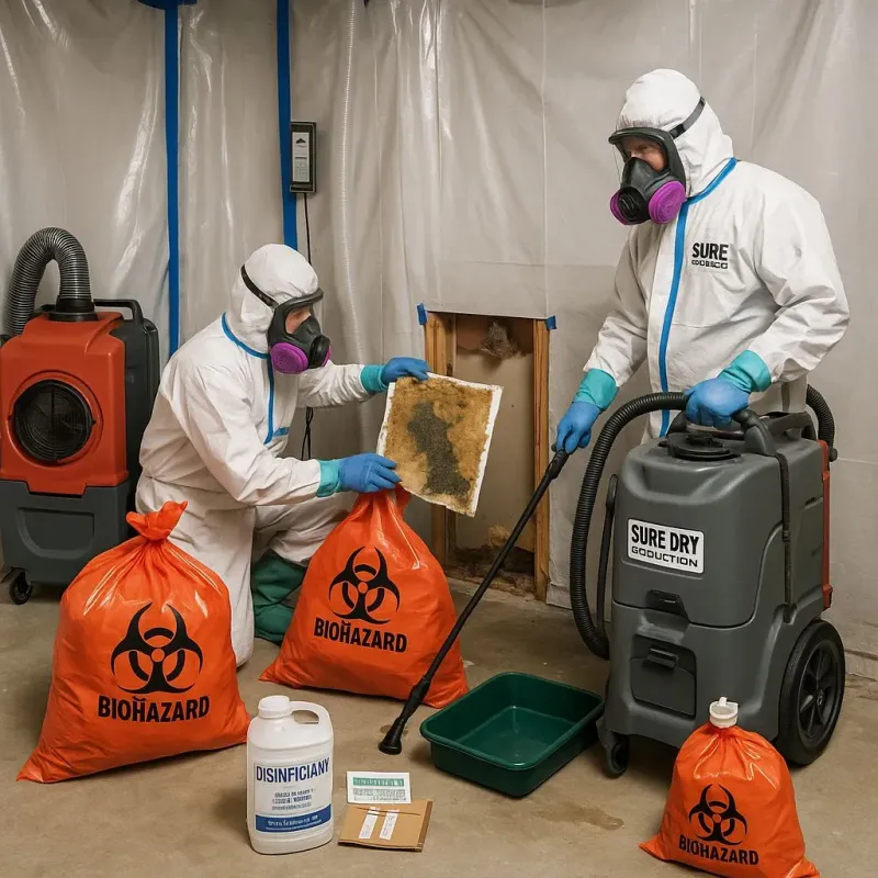 Contaminated Water Handling Protocols process in La Center, KY