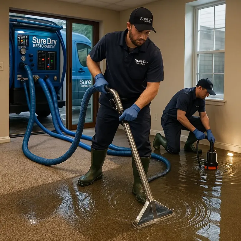 Water Extraction and Removal process in La Center, KY